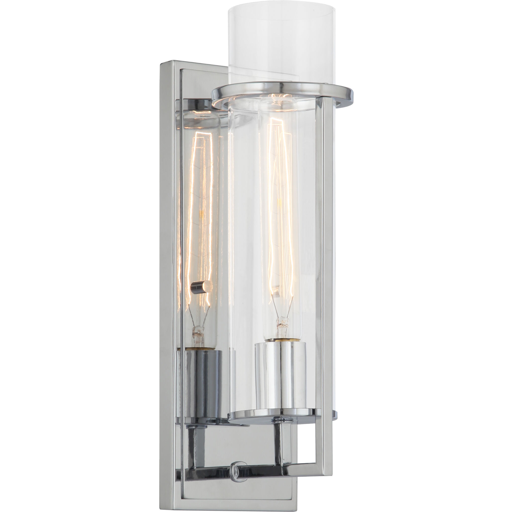 Tubulaire 1 Light 4.75 inch Chrome Wall Sconce Wall Light